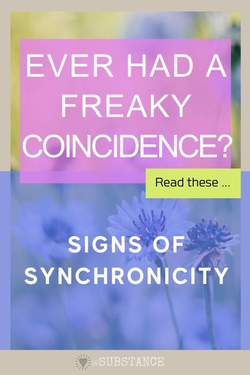 Sign Of Synchronicity Pin
