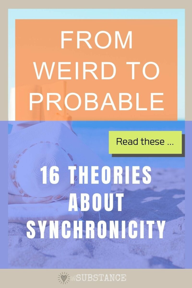 Theories About Synchcronicity Pin